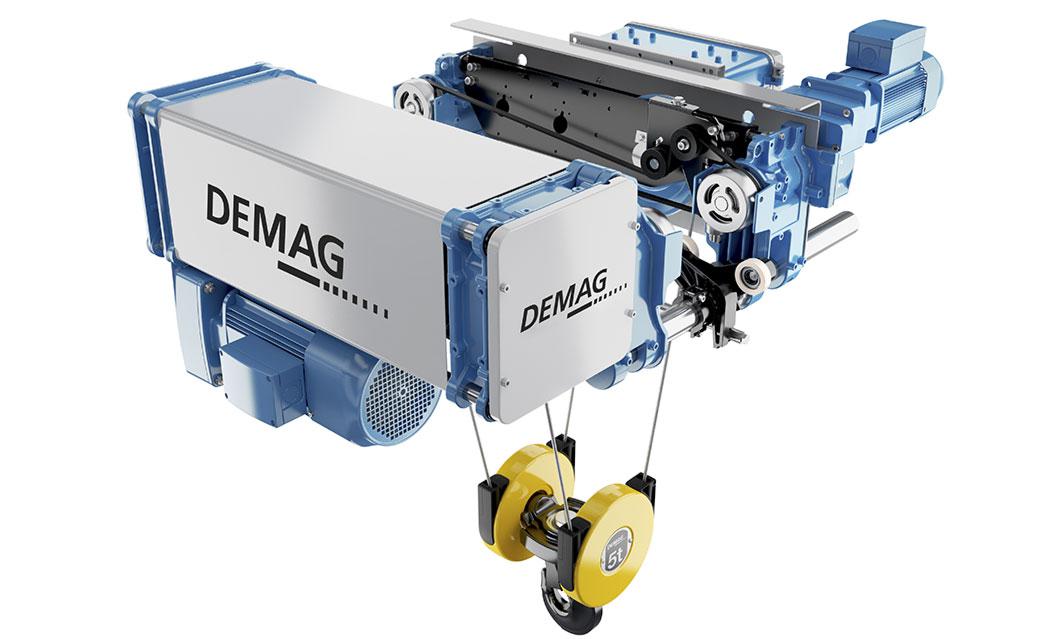 Foto Demag takels assortiment