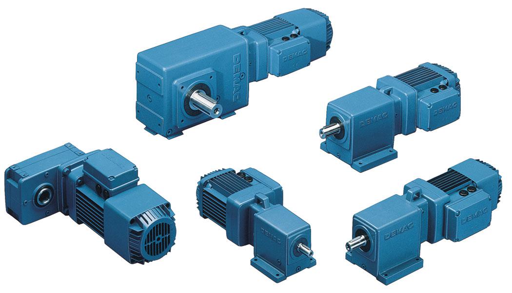 Foto tandwielkasten Demag reductormotoren